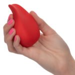 Red Hot Glow Rechargeable Vibrator – Red - Image 11