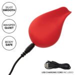 Red Hot Glow Rechargeable Vibrator – Red - Image 12