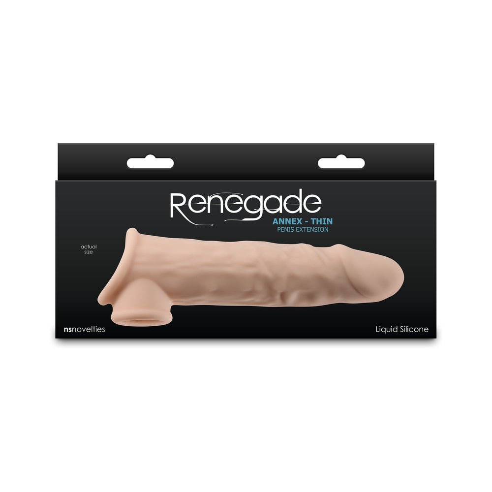 renegade-annex-thin-penis-extension-beige Renegade Annex Thin Penis Extension Beige - Image 1