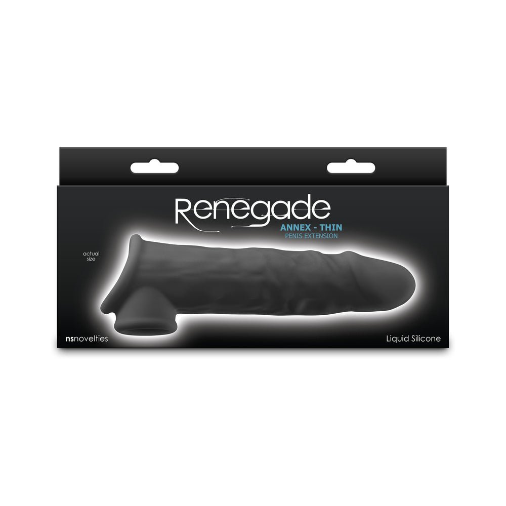 renegade-annex-thin-penis-extension-black Renegade Annex Thin Penis Extension Black - Image 1