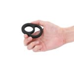 Renegade Cradle Silicone Cock Ring Black - Image 3