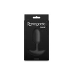 Renegade Pulse Black Vibrating Anal Plug – Rechargeable, Waterproof, Body-Safe Silicone - Image 4
