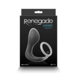 Renegade Slingshot Cock Ring & Prostate Stimulator Black