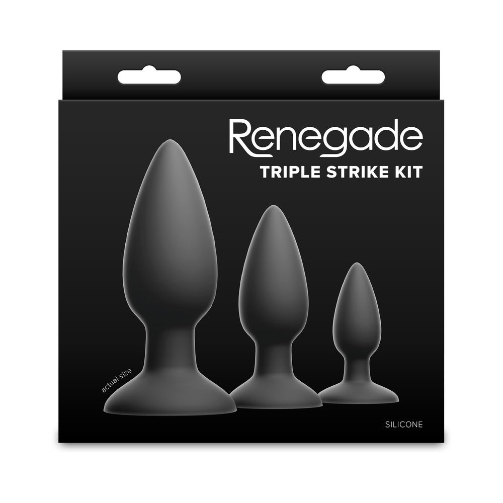 renegade-triple-strike-plug-kit-black Renegade Triple Strike Plug Kit Black - Image 1