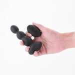 Renegade Valor Black Vibrating Anal Bead Plug – Rechargeable - Image 3