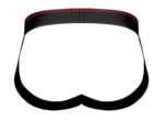 Retro Sport Panel Jock - S/ M - Black/ Red