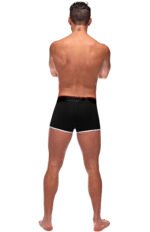 Retro Sport Panel Short - Large - Black/ Red - Image 3