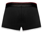 Retro Sport Panel Short - Small - Black/ Red - Image 4