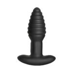 Rimmers Model-E Vibrating Rimming Anal Plug with Remote Control – Black - Image 4