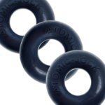 Ringer Cockring 3 Pack - Small - Night Black - Image 2