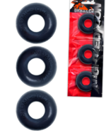 Ringer Cockring 3 Pack - Small - Night Black - Image 4