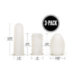 Happy Ending Rinse and Repeat Whack Pack Triple Play Stroker Set – White - Image 2