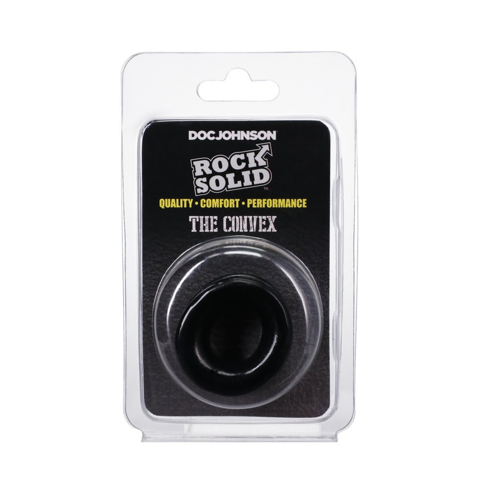 rock-solid-convex-black-c-ring-in-a-clamshell Rock Solid Convex Black C Ring in a Clamshell - Image 1