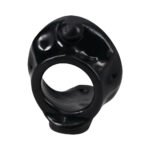 ROCK SOLID Offer It Black Cock Ring – TPE - Image 4