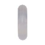 Rock Solid Ribbed Sila-Stretch Donut Silicone Cock Ring 1 in – Clear - Image 4
