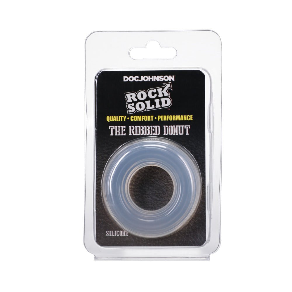 rock-solid-ribbed-sila-stretch-donut-1in Rock Solid Ribbed Sila-Stretch Donut 1in - Image 1