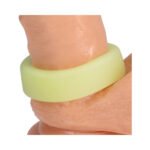 Rock Solid Sila-Flex Glow-in-the-Dark Big O C-Ring Green - Image 6