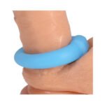 Rock Solid Sila-Flex Glow-in-the-Dark Mega Ring Blue - Image 6