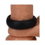 Rock Solid Silicone Black C Ring, Small (1 3/4 in) - Image 6
