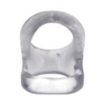Rock Solid The Hoist Clear Cock Ring – TPE - Image 2
