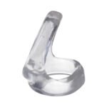 Rock Solid The Hoist Clear Cock Ring – TPE - Image 3