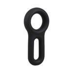 Rock Solid The Keyhole Silicone Cock Ring Black - Image 2