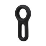 Rock Solid The Keyhole Silicone Cock Ring Black - Image 4