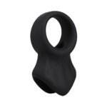 Rock Solid The Presenter Black Silicone Cock Ring - Image 2