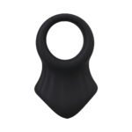 Rock Solid The Presenter Black Silicone Cock Ring - Image 3