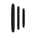 Rock Solid Tri-Pack Rubber Gasket (1.25in, 1.5in, 2in) Black - Image 4