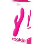 Rockie Dual Rechargeable Vibe - Foxy Pink