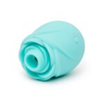 Romp Glow Rose Rechargeable Vibrator with Pleasure Air Technology – Teal - Image 3