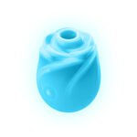 Romp Glow Rose Rechargeable Vibrator with Pleasure Air Technology – Teal - Image 5