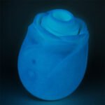 Romp Glow Rose Rechargeable Vibrator with Pleasure Air Technology – Teal - Image 6