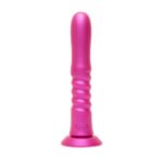 Romp Jiggle Thrusting Vibrator – Hot Pink, Rechargeable, IPX6 Splashproof - Image 2