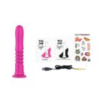 Romp Jiggle Thrusting Vibrator – Hot Pink, Rechargeable, IPX6 Splashproof - Image 9