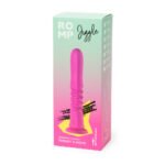 Romp Jiggle Thrusting Vibrator – Hot Pink, Rechargeable, IPX6 Splashproof - Image 10