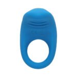 ROMP Juke Rechargeable Silicone Vibrating Penis Ring Light Blue - Image 3