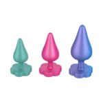 ROMP Luster 3-Piece Anal Plug Set – Body-Safe Silicone - Image 3