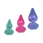 ROMP Luster 3-Piece Anal Plug Set – Body-Safe Silicone - Image 4