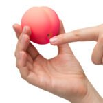 ROMP Pink Peach Rechargeable Air-Pulse Clitoral Stimulator – Orange - Image 10