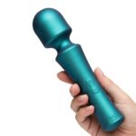 ROMP Presto Mini Wand Vibrator – Green, Rechargeable, IPX7 Waterproof - Image 6