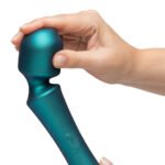 ROMP Presto Mini Wand Vibrator – Green, Rechargeable, IPX7 Waterproof - Image 8