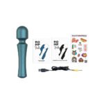 ROMP Presto Mini Wand Vibrator – Green, Rechargeable, IPX7 Waterproof - Image 10