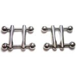 Rouge Ball End Nipple Clamps