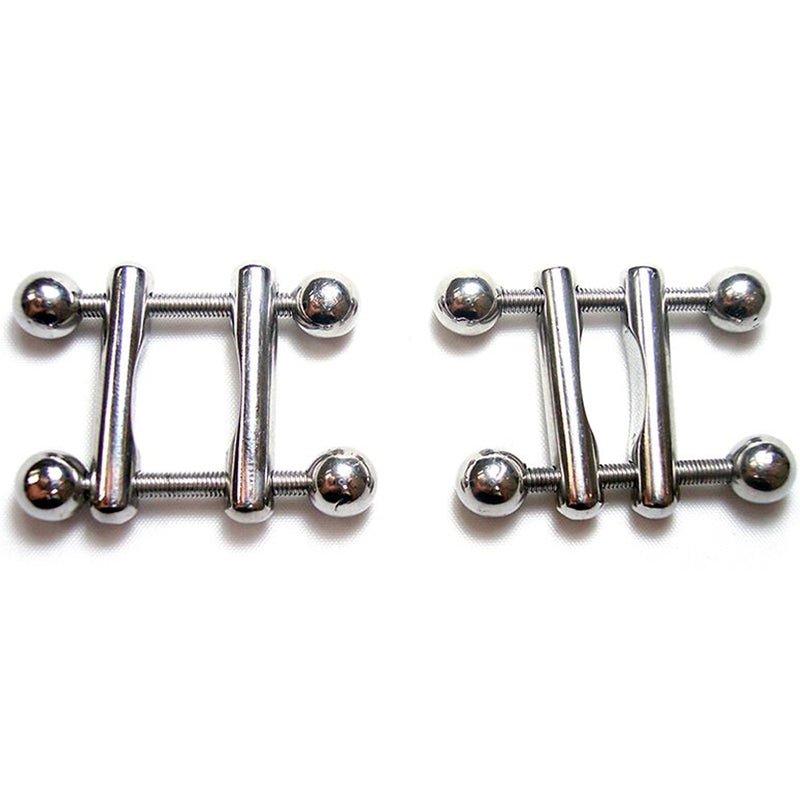 rouge-ball-end-nipple-clamps Rouge Ball End Nipple Clamps - Image 1