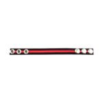 Rouge Cock Strap Black/Red
