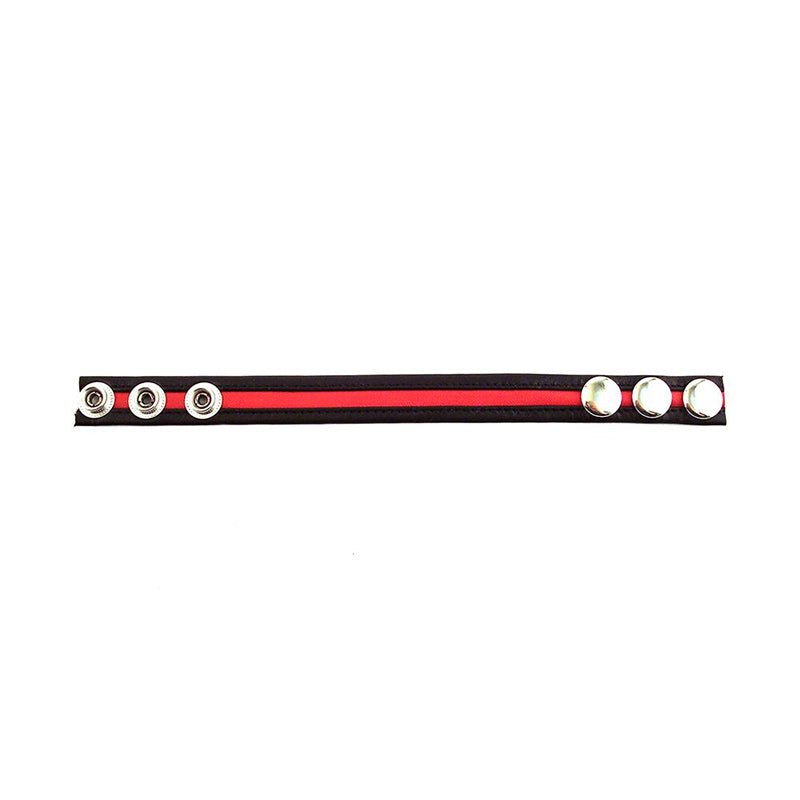 rouge-cock-strap-blackred Rouge Cock Strap Black/Red - Image 1