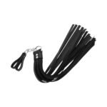Rouge Leather Two Finger Flogger – Black - Image 2