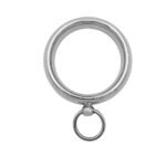 Rouge Stainless Steel Command Me Cock Ring 50mm - Image 2